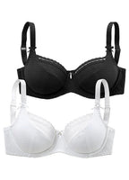  Petite Fleur Pack Of 2 Underwired Bras