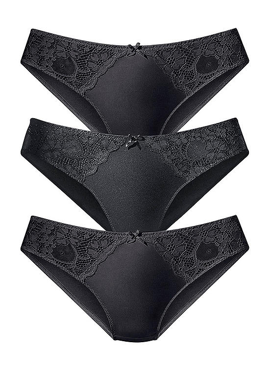  Petite Fleur Pack Of 3 Briefs