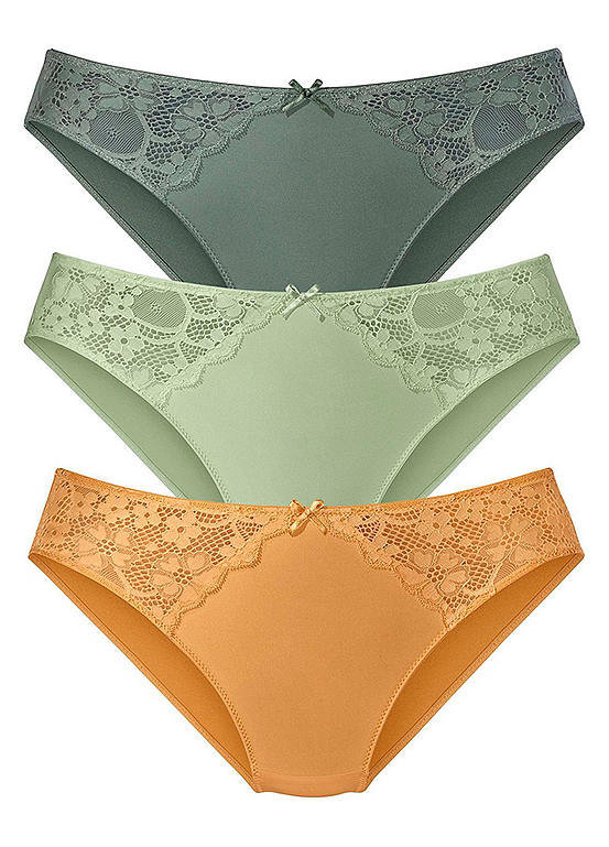  Petite Fleur Pack Of 3 Briefs