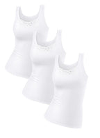  Petite Fleur Pack Of 3 Lace Vests