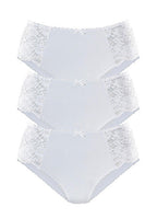  Petite Fleur Pack Of 3 Midi Briefs