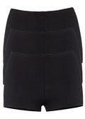  Petite Fleur Pack Of 3 Stretchy Shorts