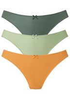 Petite Fleur Pack Of 3 Thongs