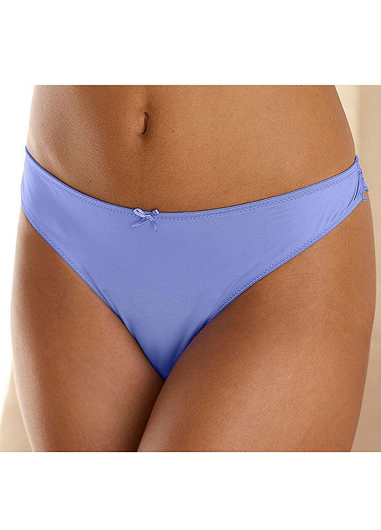  Petite Fleur Pack Of 3 Thongs