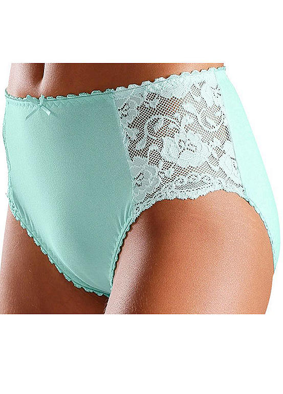 Petite Fleur Pack Of 6 Midi Briefs