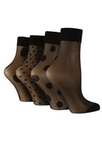  Pringle Ladies Pack Of 4 Pop Socks