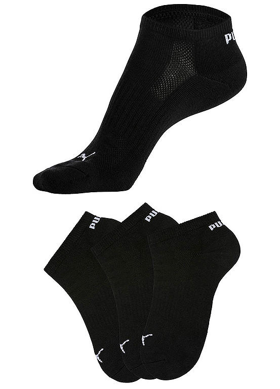  Puma Pack Of 3 Trainer Socks