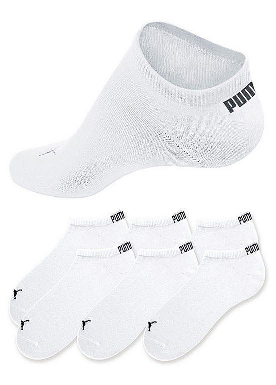  Puma Pack Of 6 Trainer Socks
