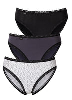  Sloggi Pack Of 3 High-Leg Briefs