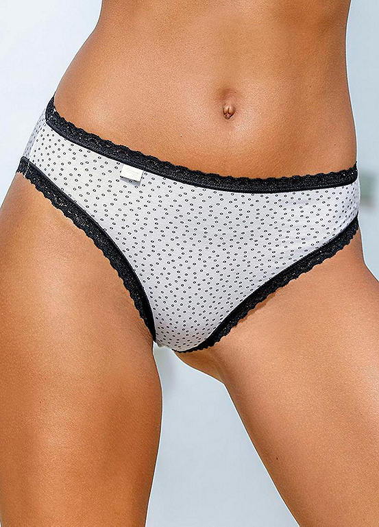  Sloggi Pack Of 3 High-Leg Briefs
