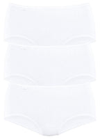  Sloggi Pack Of 3 Picot Edge High Waisted Briefs