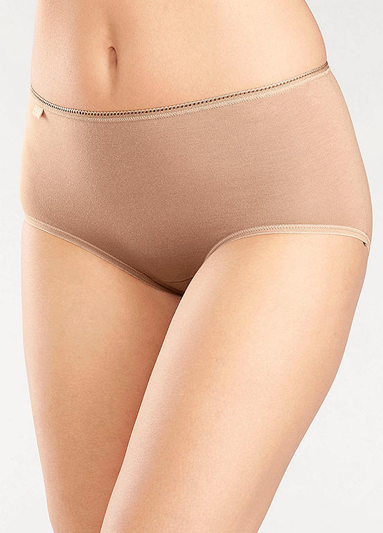  Sloggi Pack Of 3 Picot Edge Midi Briefs