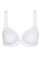  Triumph Modern Lace & Cotton Underwired Minimiser Bra
