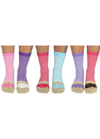  United Oddsocks Donut Selection Box - 6 Delicious Odd Socks To Mix And Mismatch