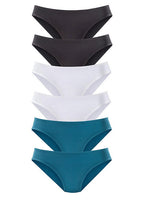  Vivance Active Pack Of 6 High Leg Briefs