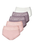  Vivance Pack Of 5 High Waist Briefs