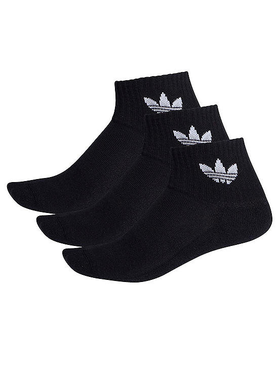  Adidas Originals Pack Of 3 Sports Socks