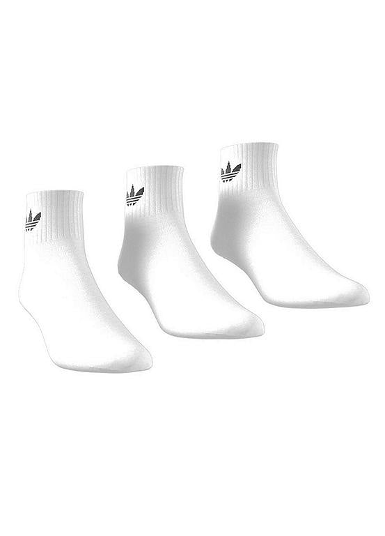  Adidas Originals Pack Of 3 Sports Socks
