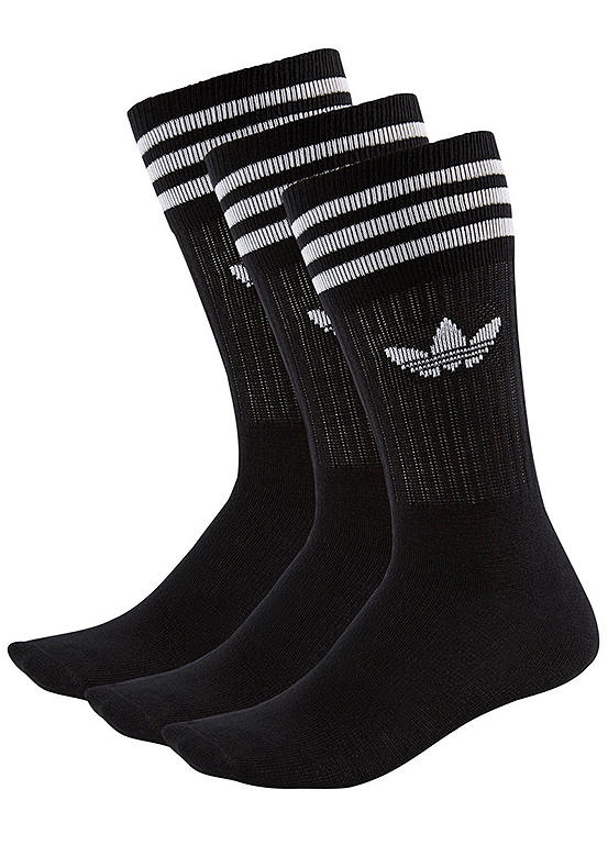  Adidas Originals Pack Of 3 Unisex Crew Socks