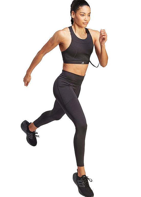  Adidas Performance Moisture-Wicking Slim Fit Running Tights
