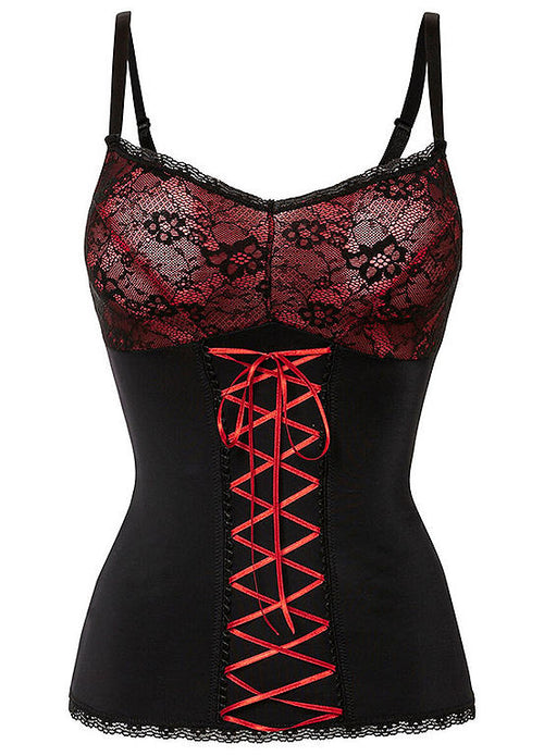  Bonprix Lace-Up Shaper Top