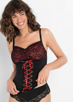  Bonprix Lace-Up Shaper Top
