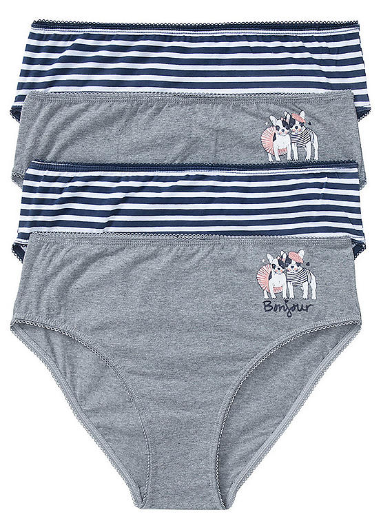  Bonprix Pack Of 4 Full Briefs