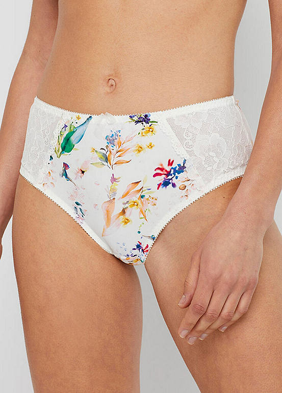  Bonprix Pack Of 2 Floral Full Briefs