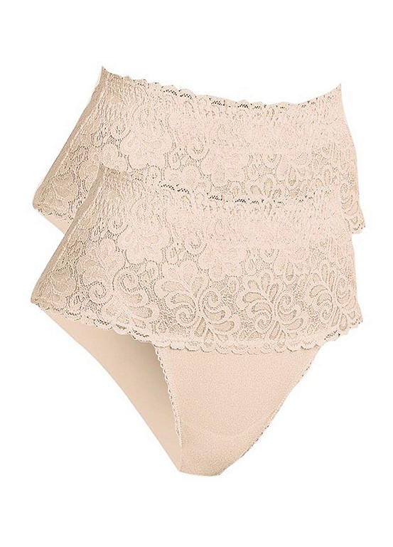  Bonprix Pack Of 2 Lace Shaping Brief