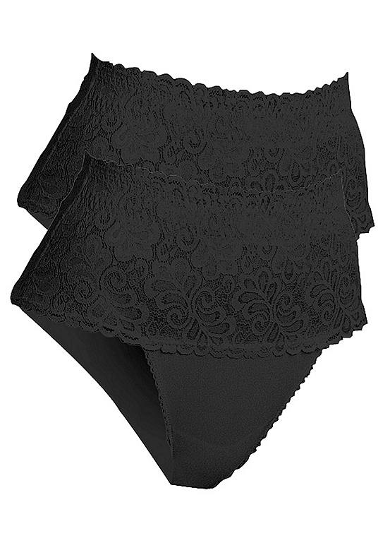  Bonprix Pack Of 2 Lace Shaping Brief