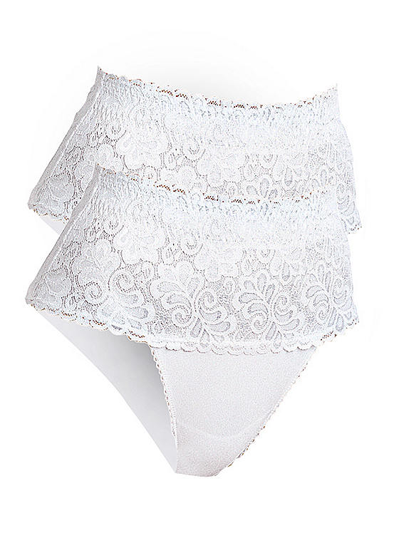  Bonprix Pack Of 2 Lace Shaping Brief