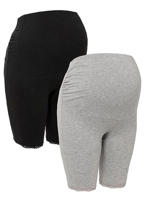  Bonprix Pack Of 2 Maternity Cycling Shorts