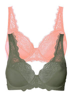  Bonprix Pack Of 2 Underwired Lace Detail Bras