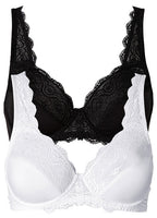  Bonprix Pack Of 2 Underwired Lace Detail Bras