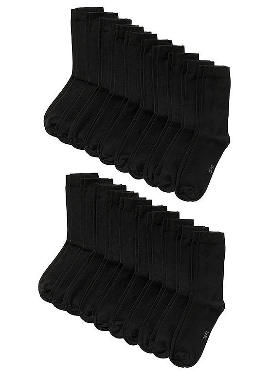  Bonprix Pack Of 20 Pairs Of Ankle Socks