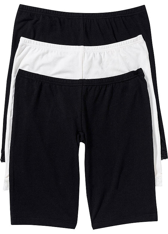  Bonprix Pack Of 3 Cotton Long Briefs