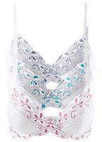  Bonprix Pack Of 3 Underwired Lace Bras