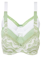  Bonprix Pack Of 3 Underwired Organic Cotton Bras