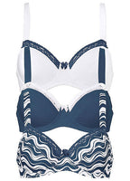  Bonprix Pack Of 3 Underwired Organic Cotton Bras