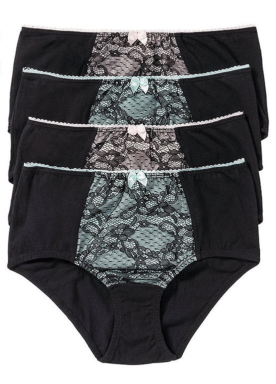  Bonprix Pack Of 4 Full Briefs