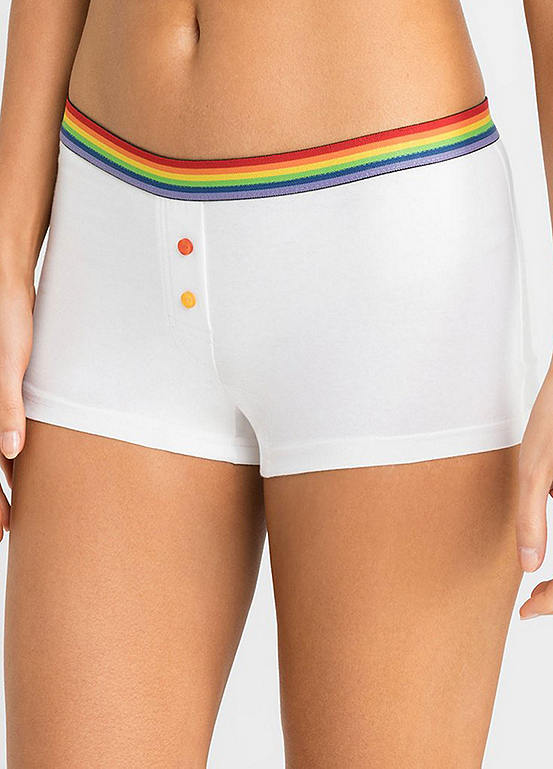  Bonprix Pack Of 4 Pride Girlie Boxers