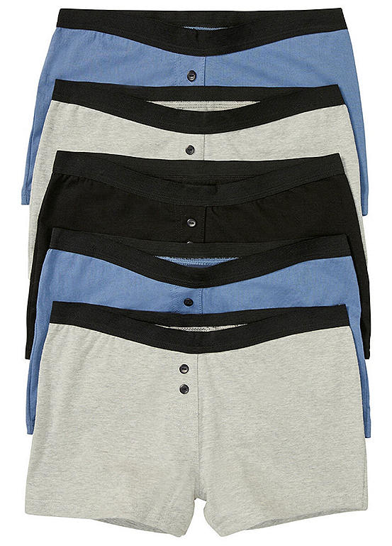  Bonprix Pack Of 5 Boy Shorts