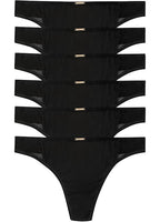  Bonprix Pack Of 6 Microfibre Thongs