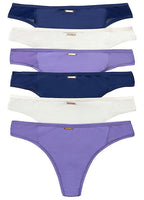  Bonprix Pack Of 6 Microfibre Thongs