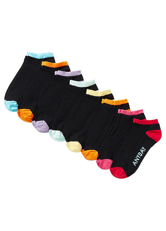  Bonprix Pack Of 8 Pairs Of Organic Cotton Socks