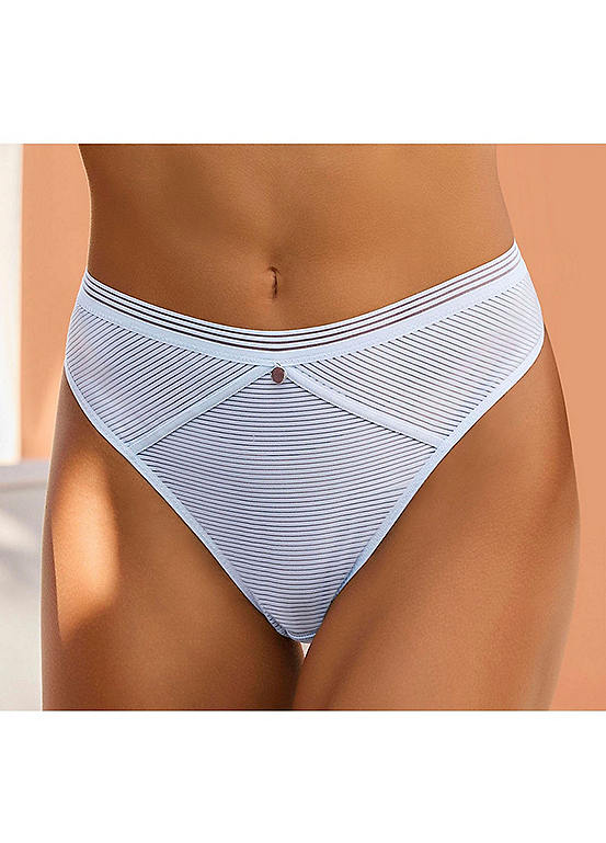  S.Oliver Graphic Striped Thongs